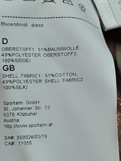 Trachtenschürze Größe 40