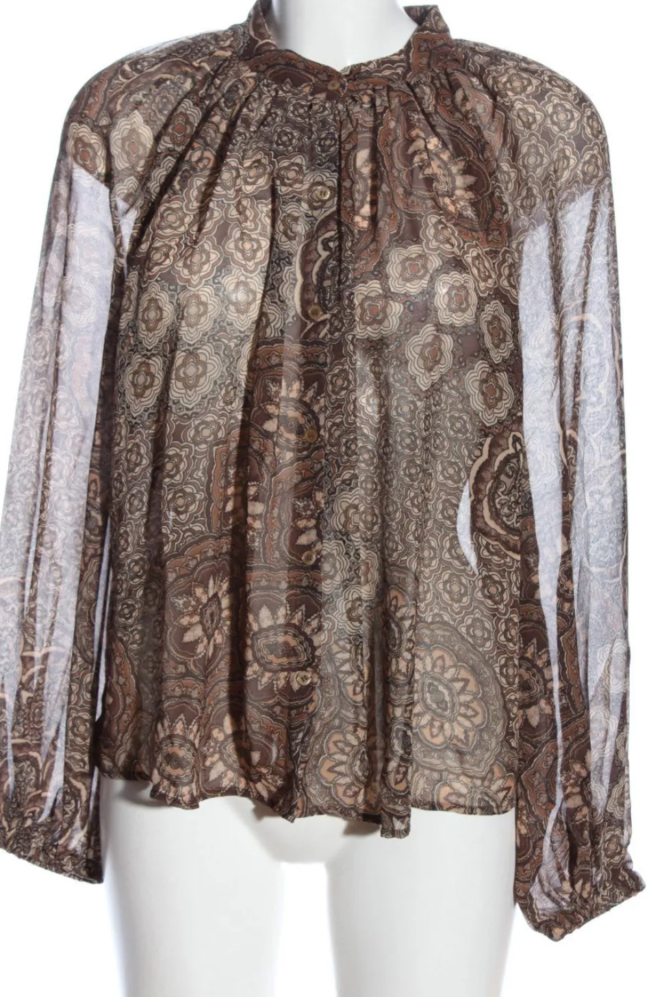 Transparenz-Bluse Größe 36