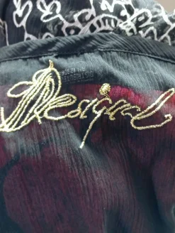 Transparenz-Bluse                            Größe                36