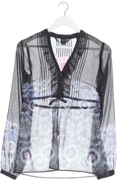 Transparenz-Bluse                            Größe                32