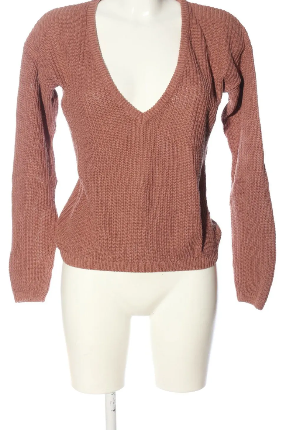 V-Ausschnitt-Pullover Größe 34