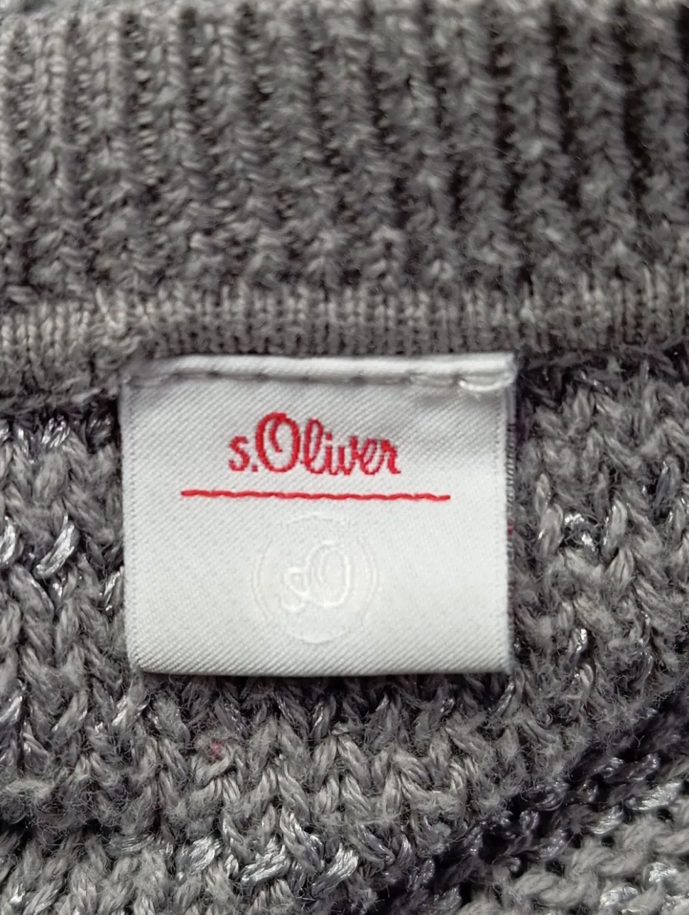 V-Ausschnitt-Pullover Größe 36