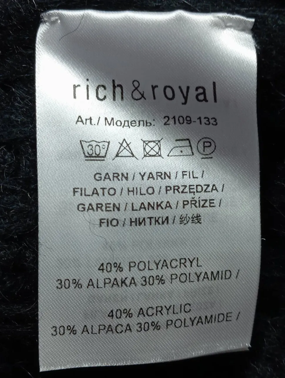 V-Ausschnitt-Pullover Größe 36