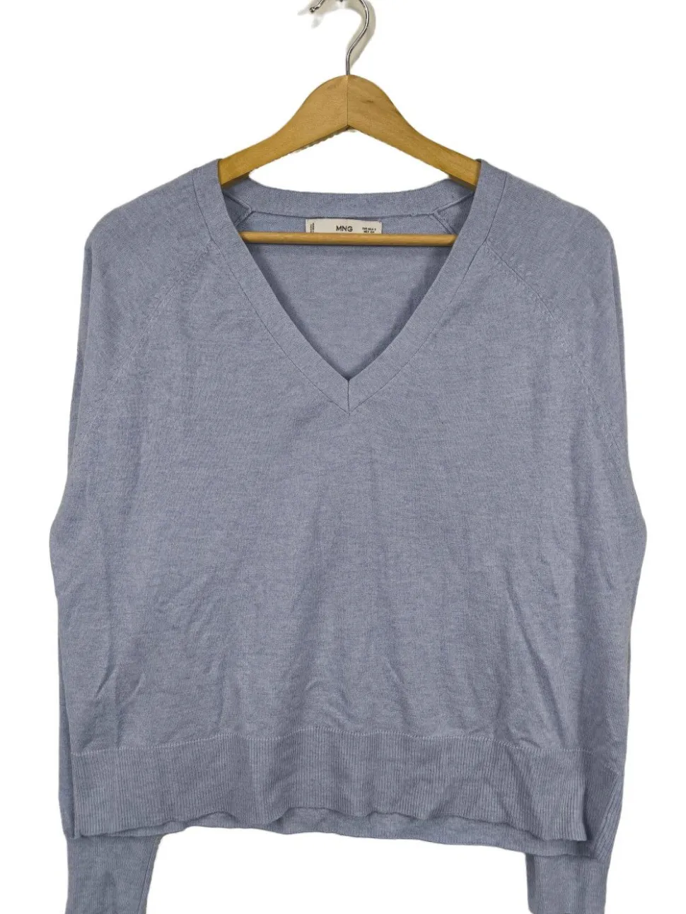 V-Ausschnitt-Pullover Größe 36