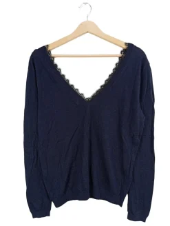 V-Ausschnitt-Pullover                            Größe                38