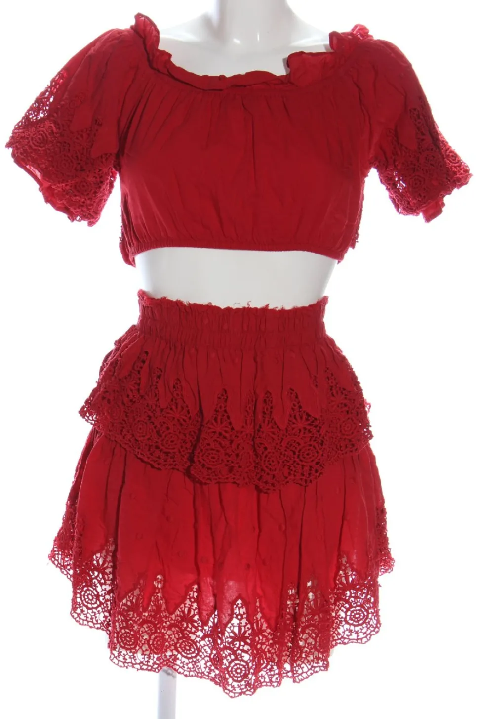 Web Twin Set Größe 34