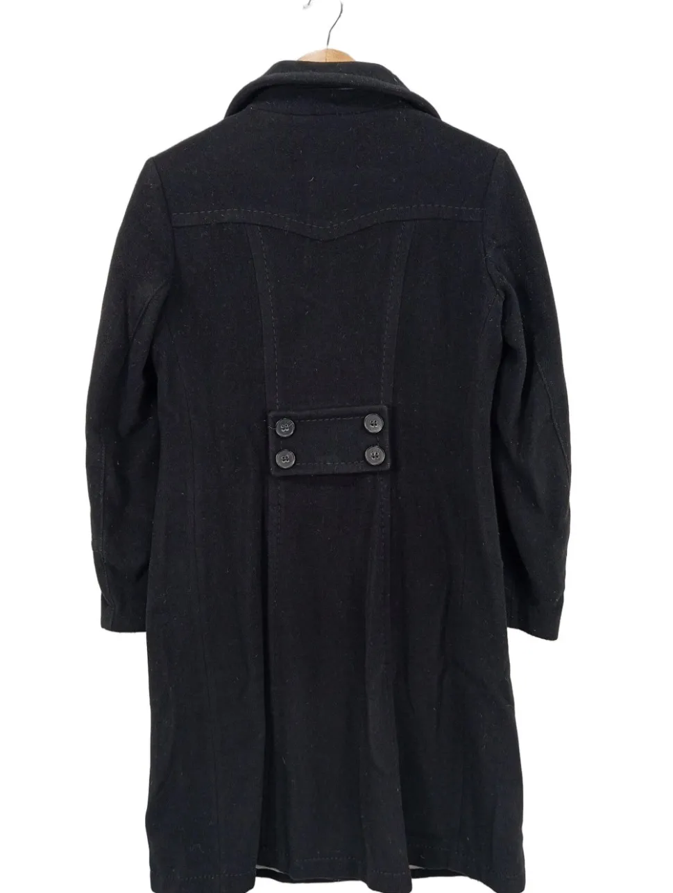 Wollmantel Größe 34