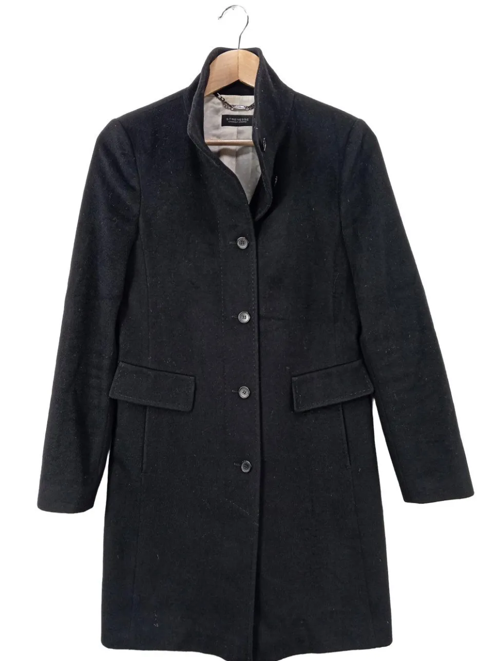 Wollmantel Größe 34