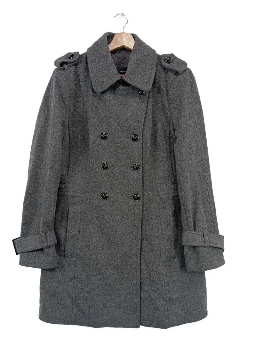 Wollmantel Größe 44