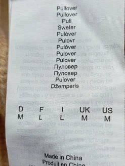 Wollpullover Größe 38