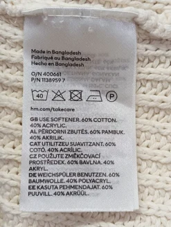 Zopfpullover                            Größe                40